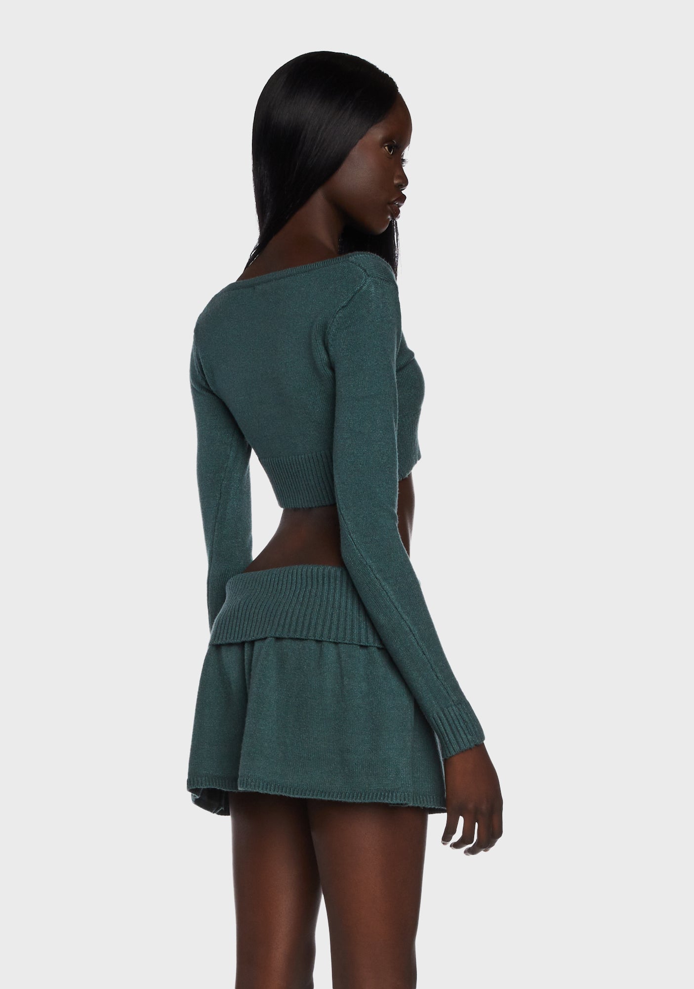 Allure Knitted Crop Top