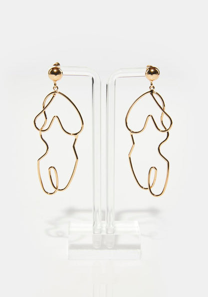 Abstract Body Earrings