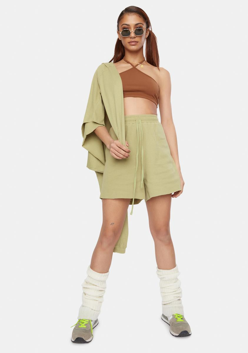 All Or Nothing Halter Crop Top