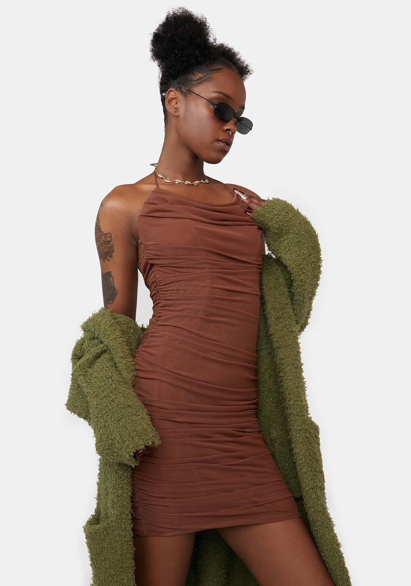 Altogether Now Ruched Bodycon Dress