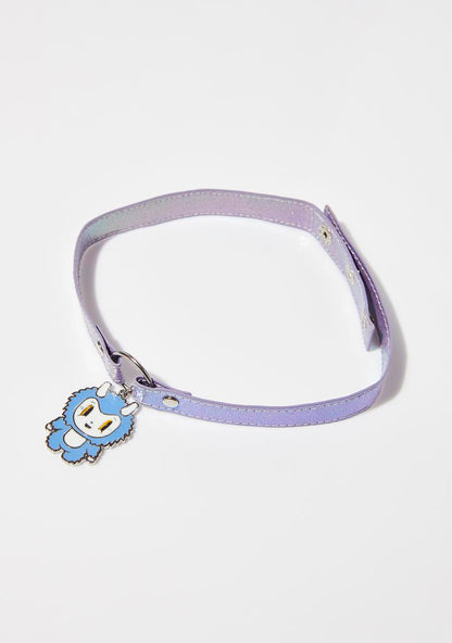 Abominally Cute Yeti Choker Necklace