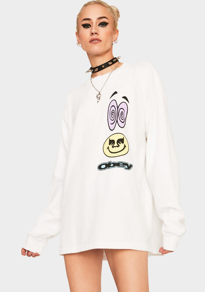 Acid Crash Long Sleeve Graphic Tee