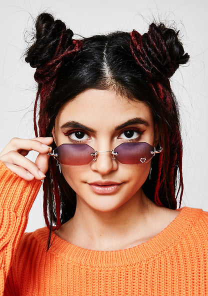90s Comeback Octagon Sunglasses
