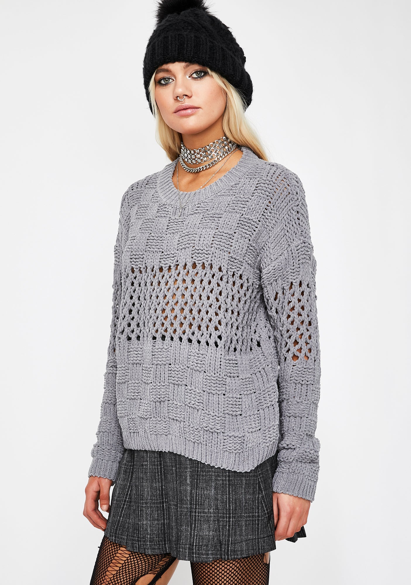 About That Time Chenille Sweater